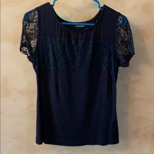 Papermoon Black Lace Top